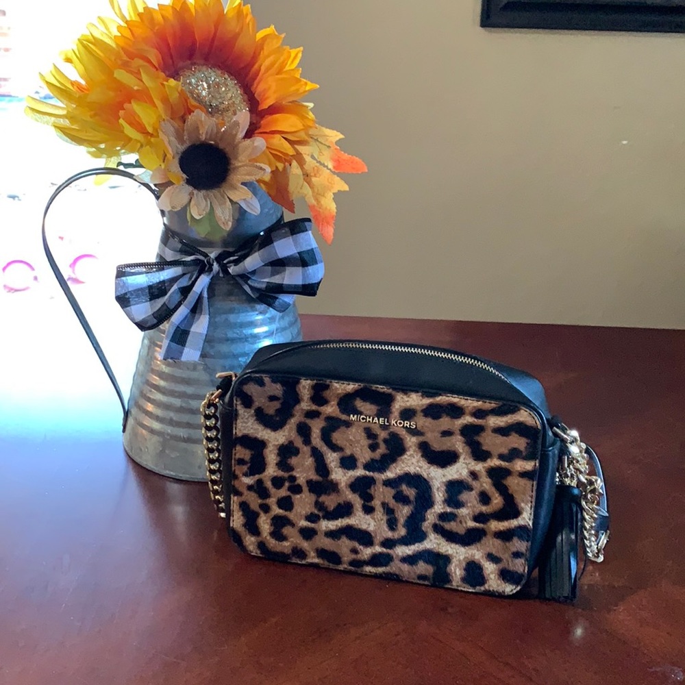 Michael Kors Leopard Crossbody